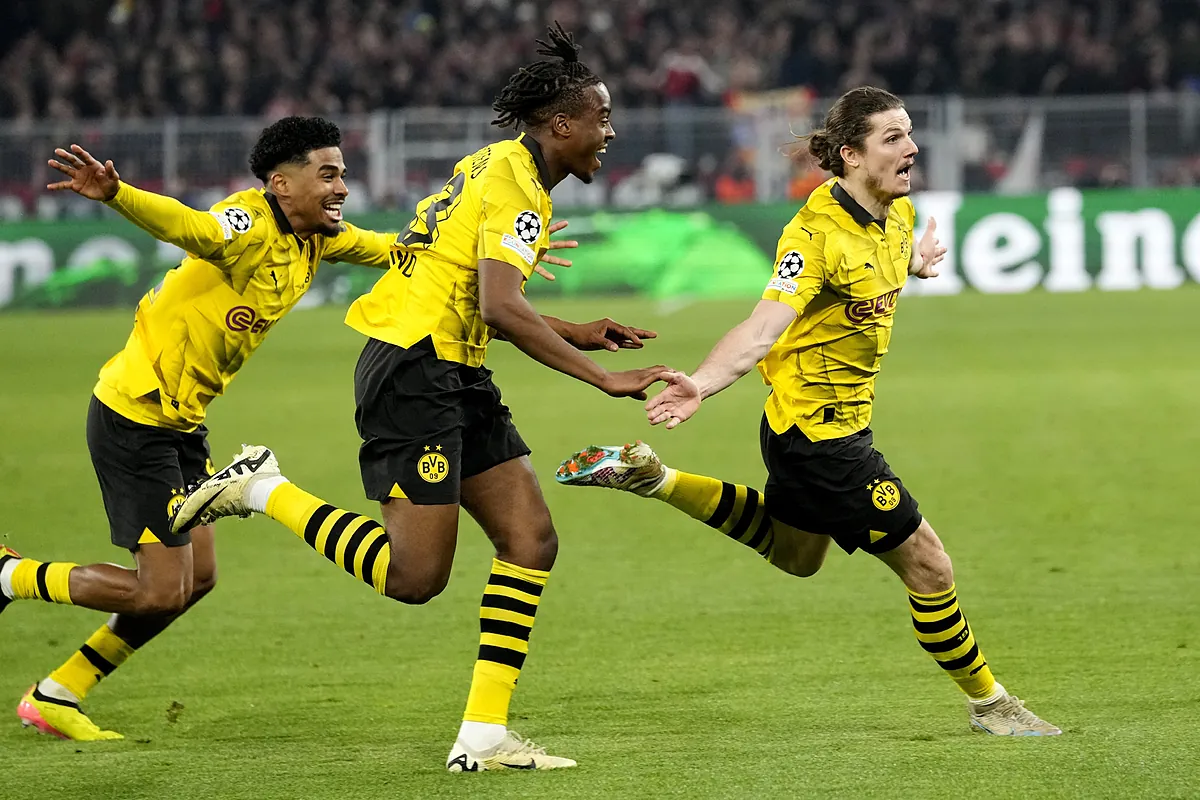 Borussia Dortmund venció al Atlético de Madrid en un thriller para reservar su lugar en semifinales
