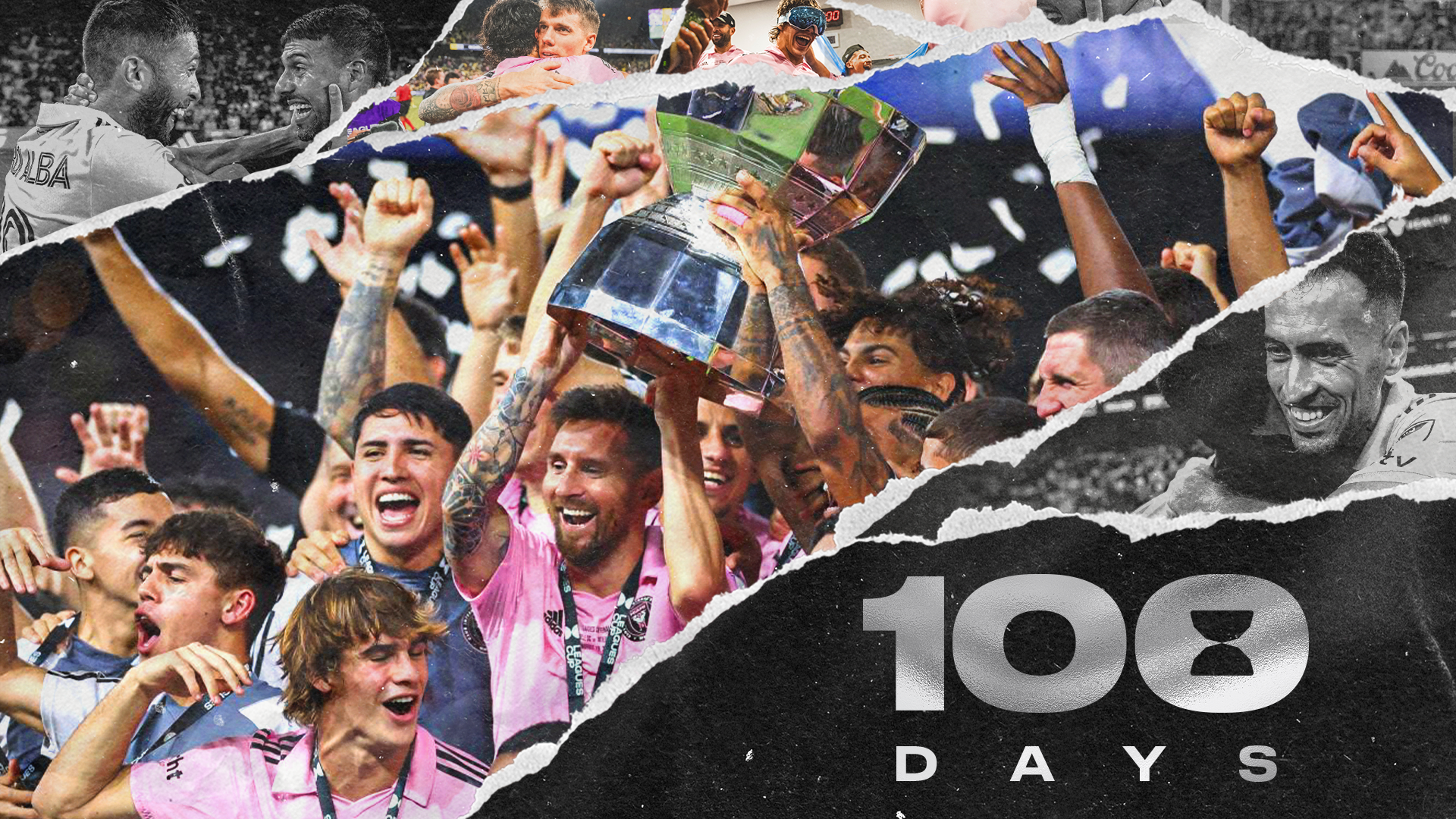 A 100 días de la Leagues Cup 2024: el club de fútbol Inter Miami se prepara para defender su título de Leagues Cup.  Regístrese ahora para unirse a la preventa y planificar su compra para apoyar a los campeones reinantes.