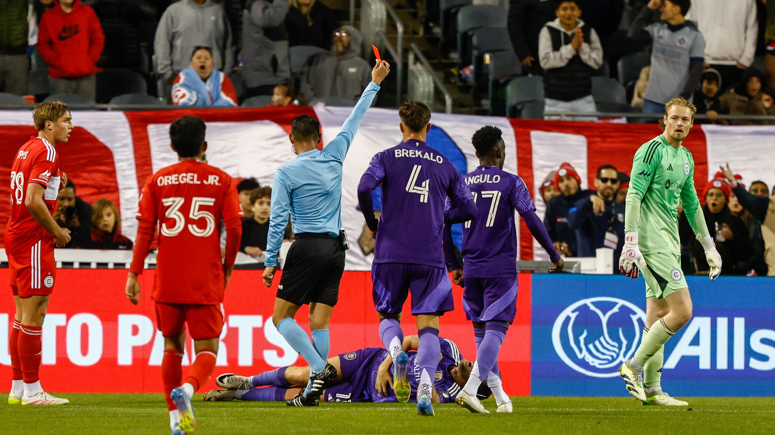 Chris Brady Chicago Fire FC Fuled por el Comité Disciplinario de la MLS