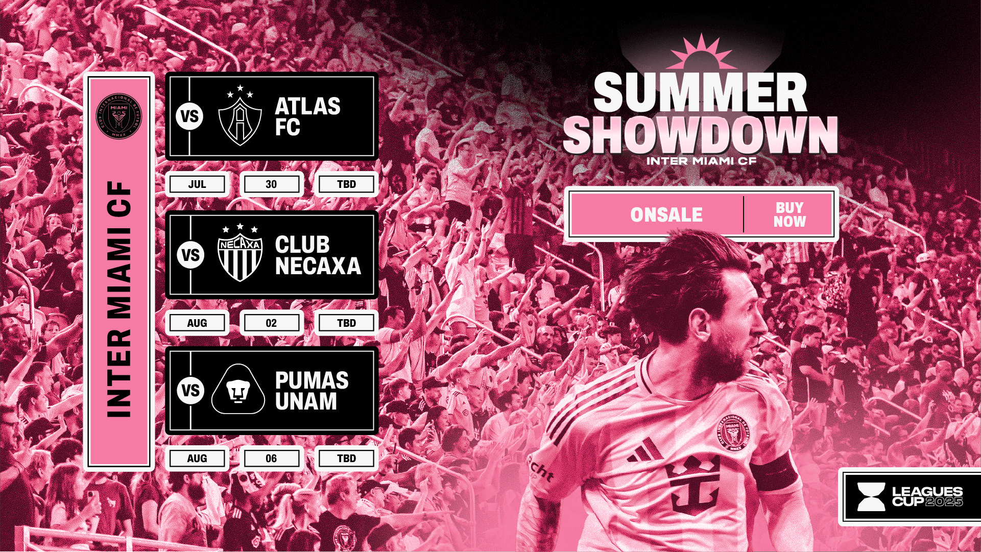 Entradas de la Copa Legues a la venta ahora: ¡Únase a nosotros en Chase Stadium para la fuerza de verano!