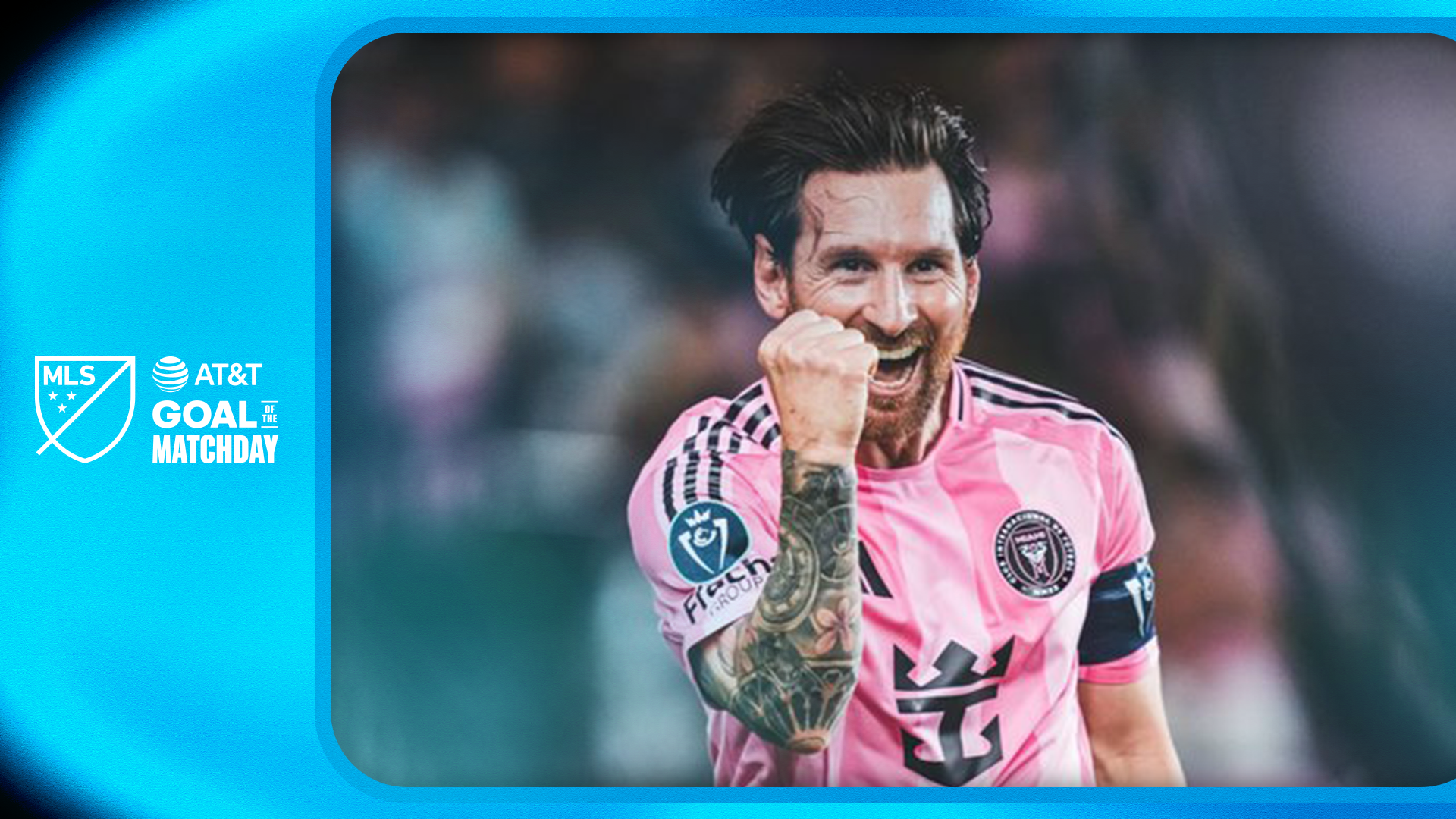 Lionel Messi Messi, Inter Miami, gana un gol en el día