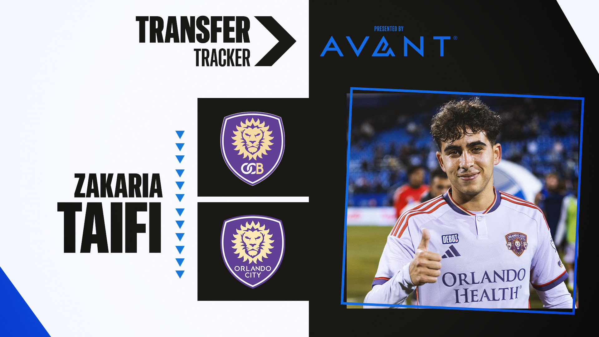 Señal de la ciudad de Orlando defensor local Zakaria Taifi