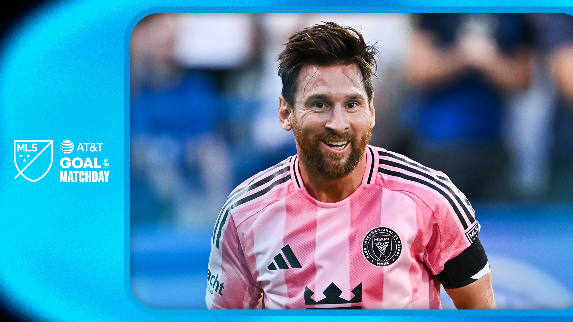 Lionel Messi del Inter Miami gana un gol en el día