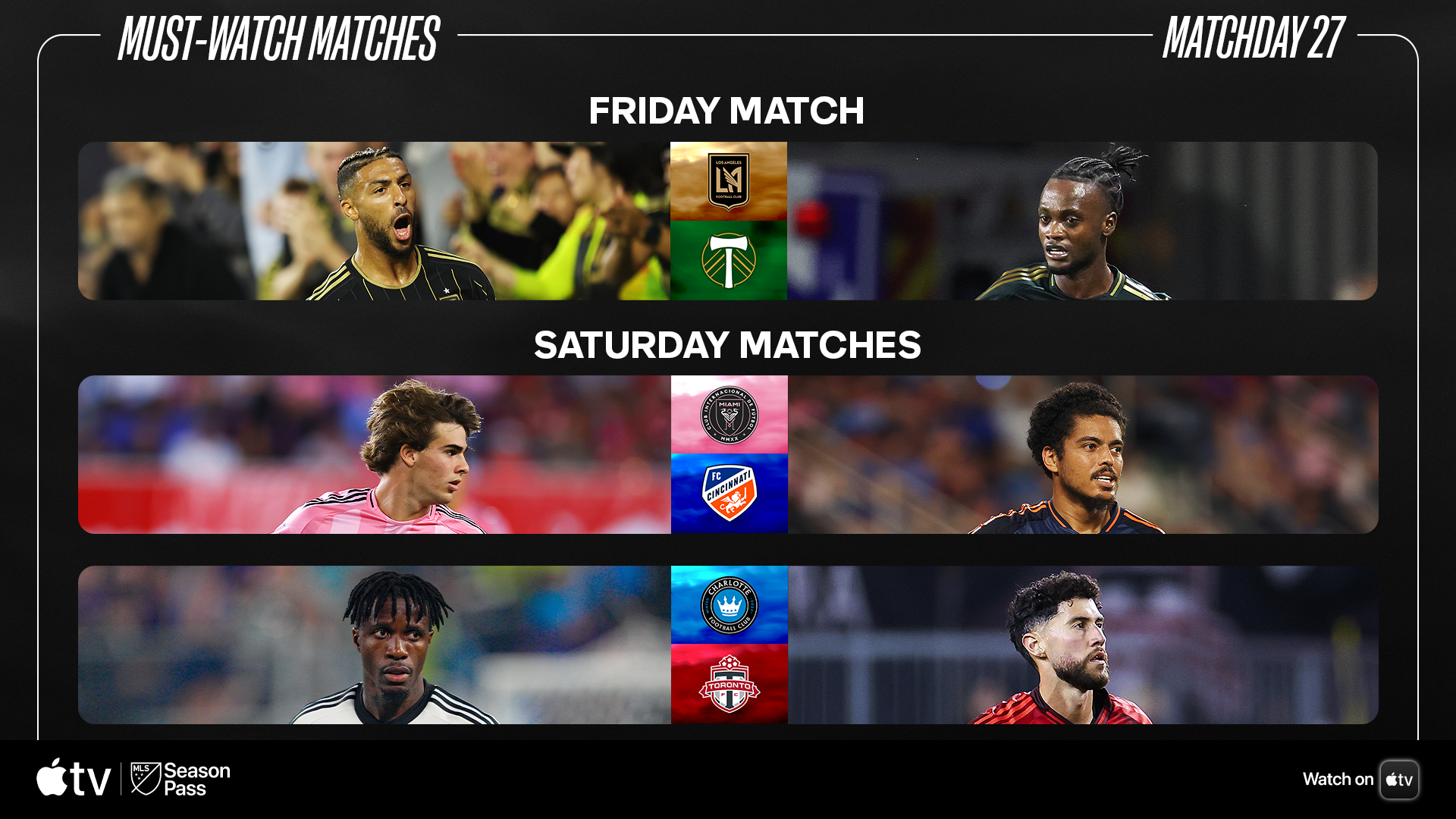 Matchday 27: Qué saber para los juegos de este fin de semana