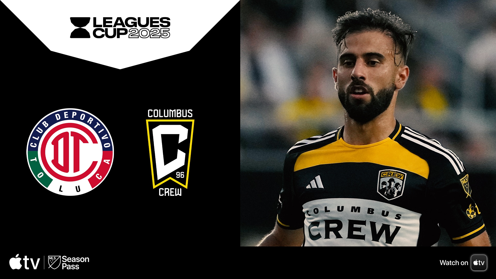 Toluca vs. Crew de Columbus: Cómo mirar, divisiones de transmisión de la fase uno de la copa