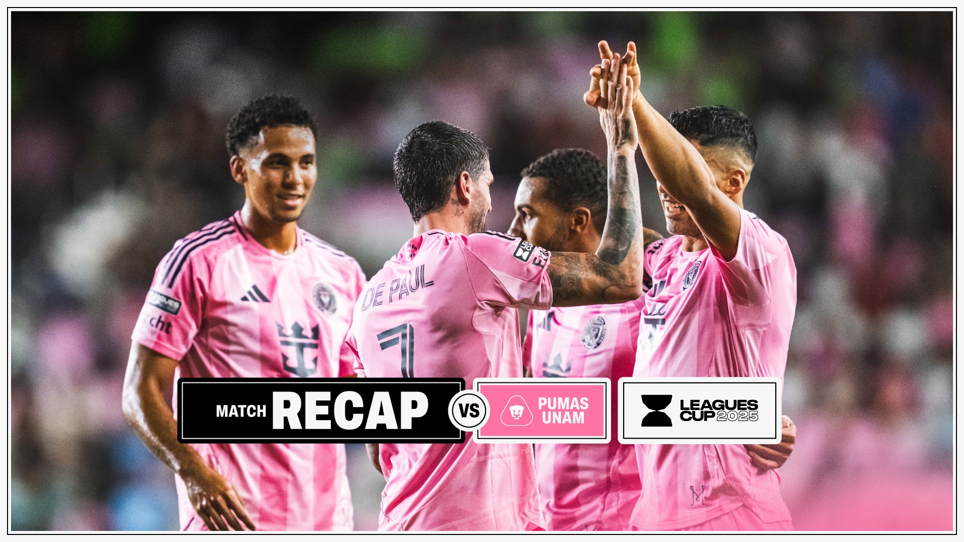 Resumen del partido: Inter Miami CF Cones Cones League Cup Cup Quarter -Finals Beat con una victoria sobre Pumas Unam
