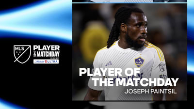 LA Galaxy: Joseph Painsil nombró jugador de la jornada
