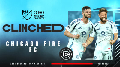 Chicago Fire FC Clinch Audi 2025 MLS Cup Playoffs Stand