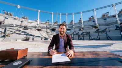 El Inter Miami CF firma la extensión del contrato de Leo Messi