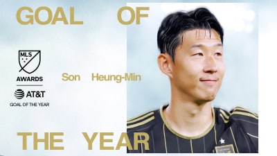 Son Heung-Min del LAFC gana el Gol del Año de la MLS de AT&T 2025