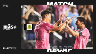 RESUMEN DEL PARTIDO: Inter Miami CF avanza a las semifinales de la Conferencia Este con victoria 4-0 sobre Nashville SC