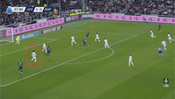 Weston McKennie contra Nápoles