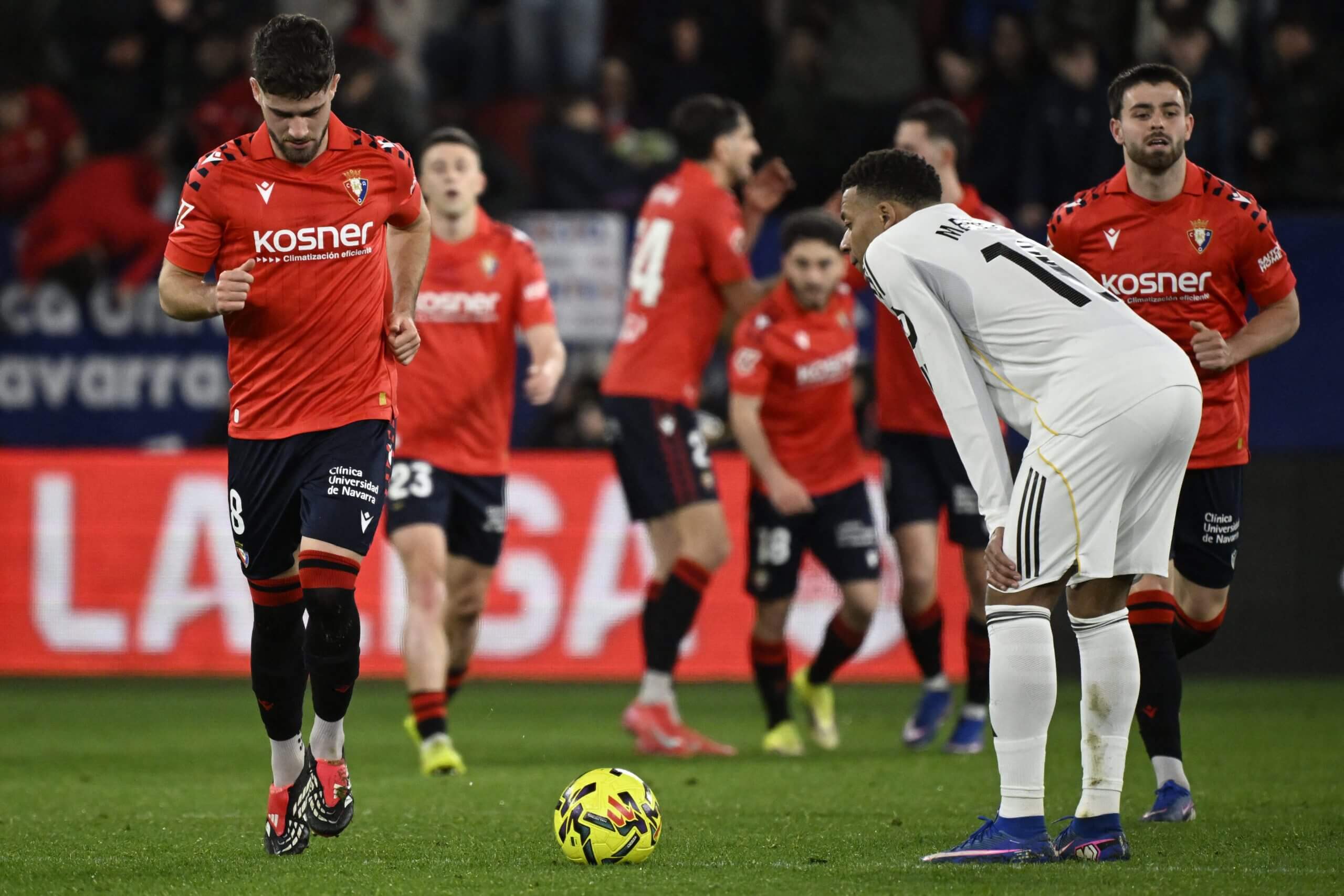 Mbappé reacciona al regreso de Osasuna a los terrenos de juego 