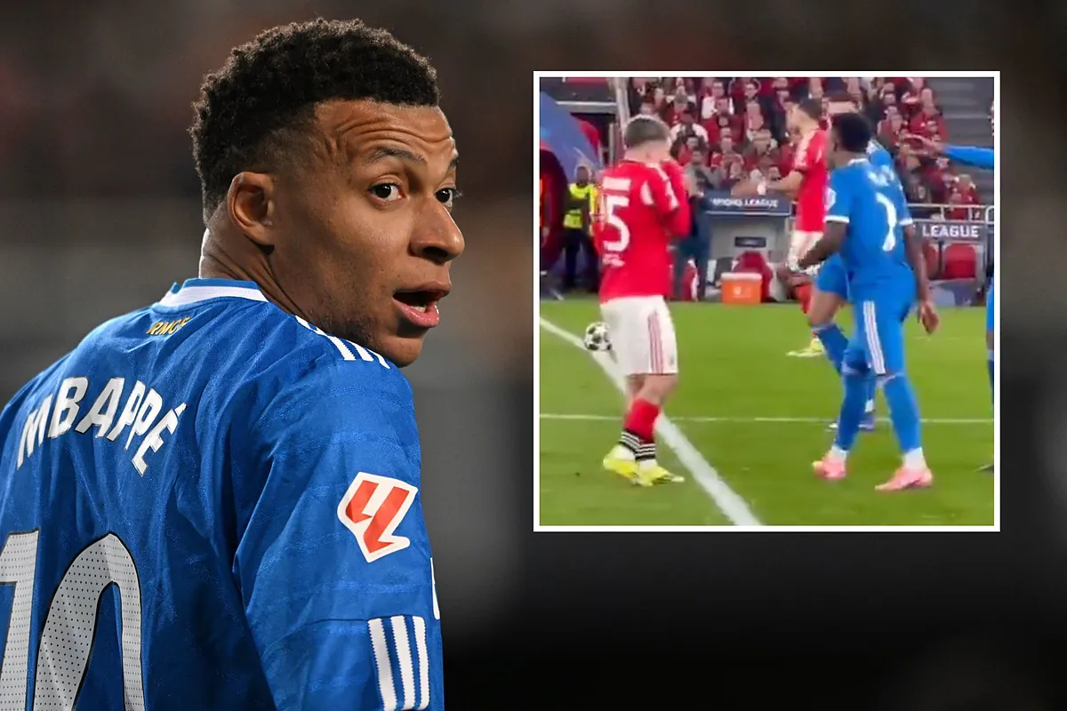 El Benfica considera 'mentiroso' a Kylian Mbappé tras afirmar haber escuchado los insultos racistas de Prestianni