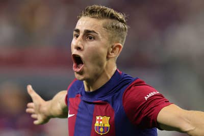 Fermín López del Barcelona se anuncia al mundo