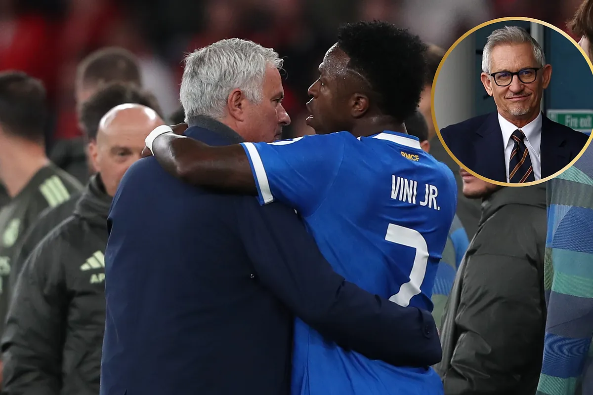 El discurso viral de Lineker con mensaje a Mourinho: 'Él culpó a Vinicius y su manipulación'