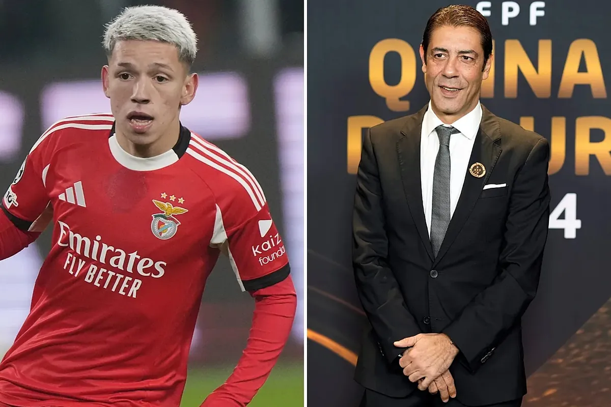 El presidente del Benfica, Rui Costa, defiende a Gianluca Prestianni: "No es un jugador racista"