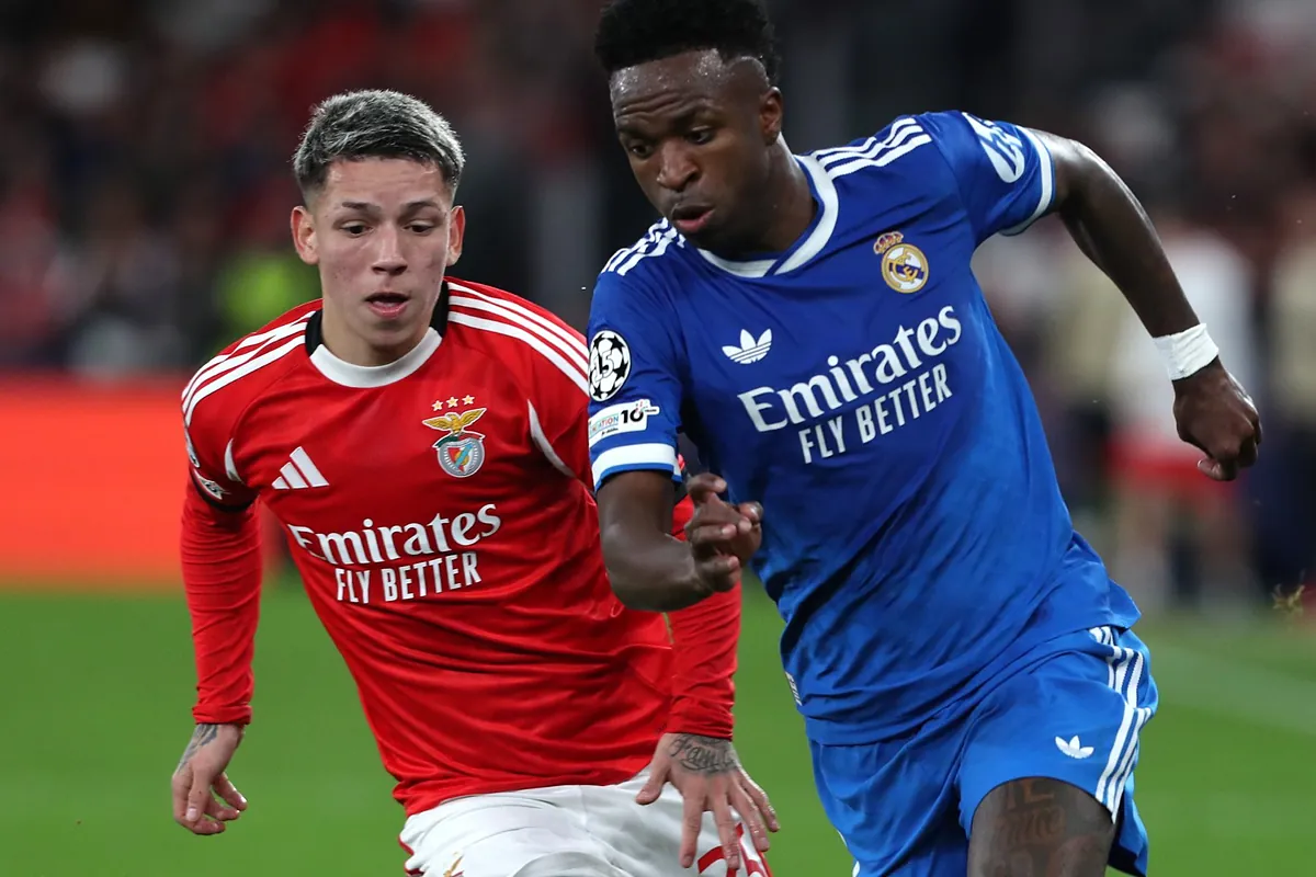 Gianluca Prestianni rompe su silencio tras ser acusado de insulto racista contra Vinícius Jr.