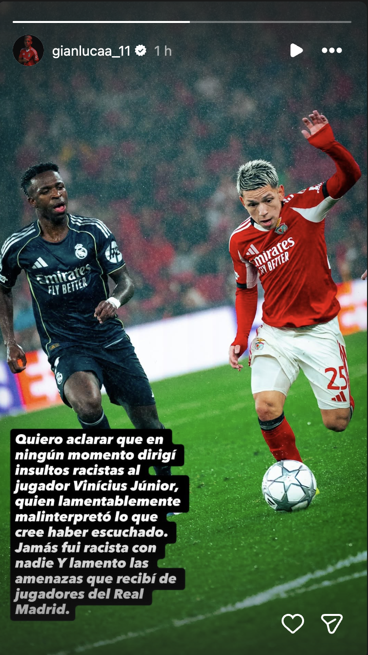 Mensaje de Prestianni