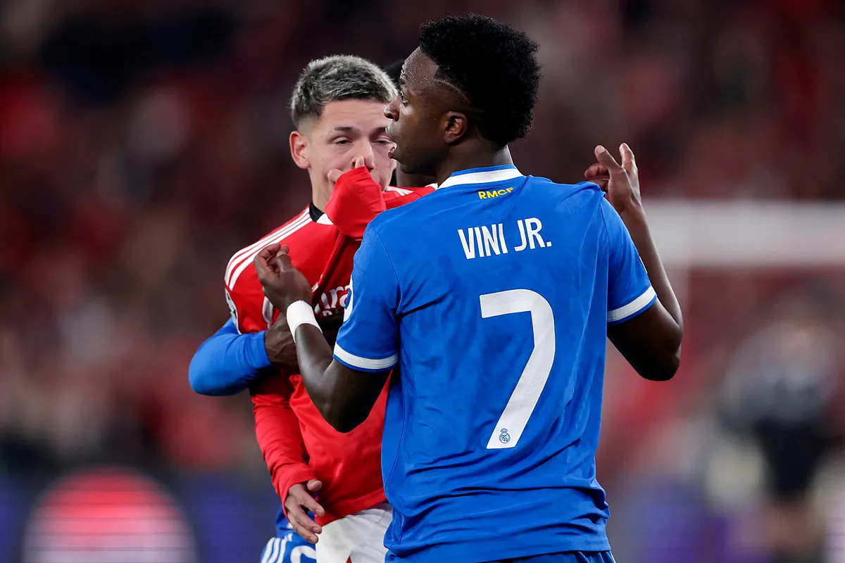 La dura sanción a Prestianni si se confirma su insulto racista hacia Vinícius