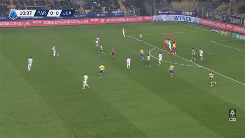 Weston McKennie vs Parma