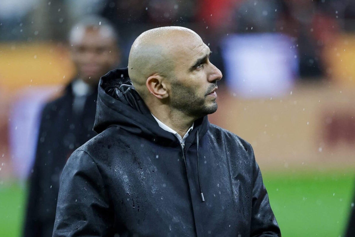La posición del entrenador marroquí Walid Regragui está en serias dudas