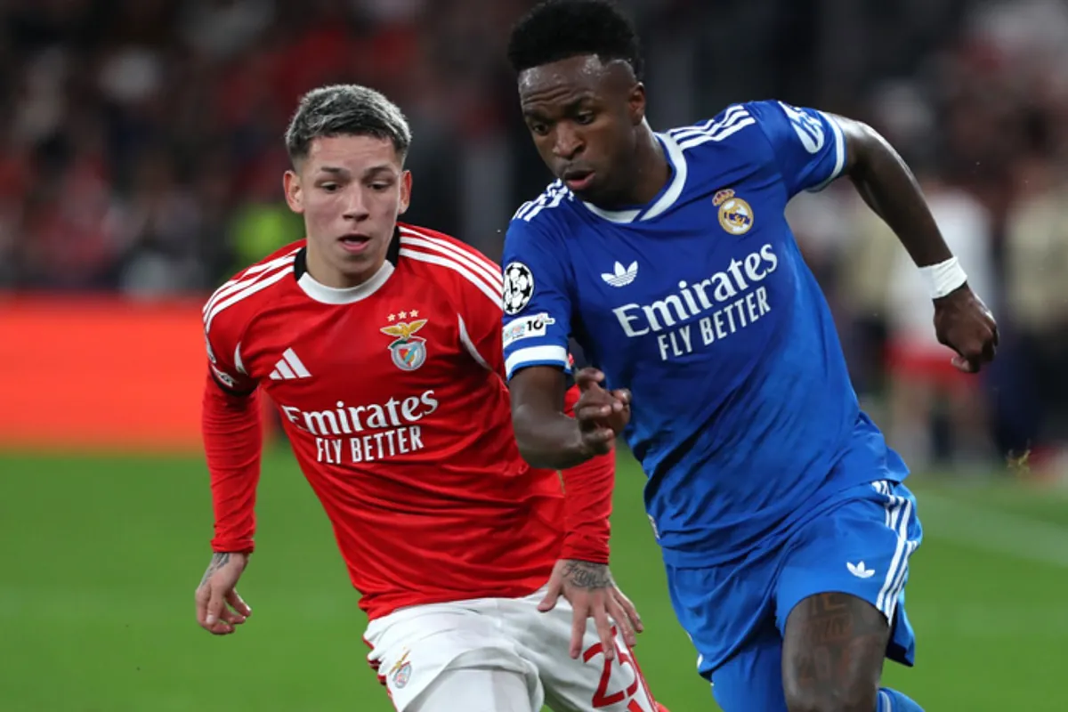 Prestianni se enfrentará a un entorno de alta presión con pleno apoyo a Vinícius Jr.