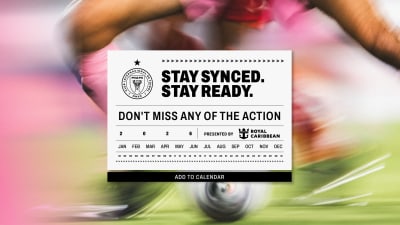 ¡Inter Miami CF presenta una nueva función de sincronización de calendario!