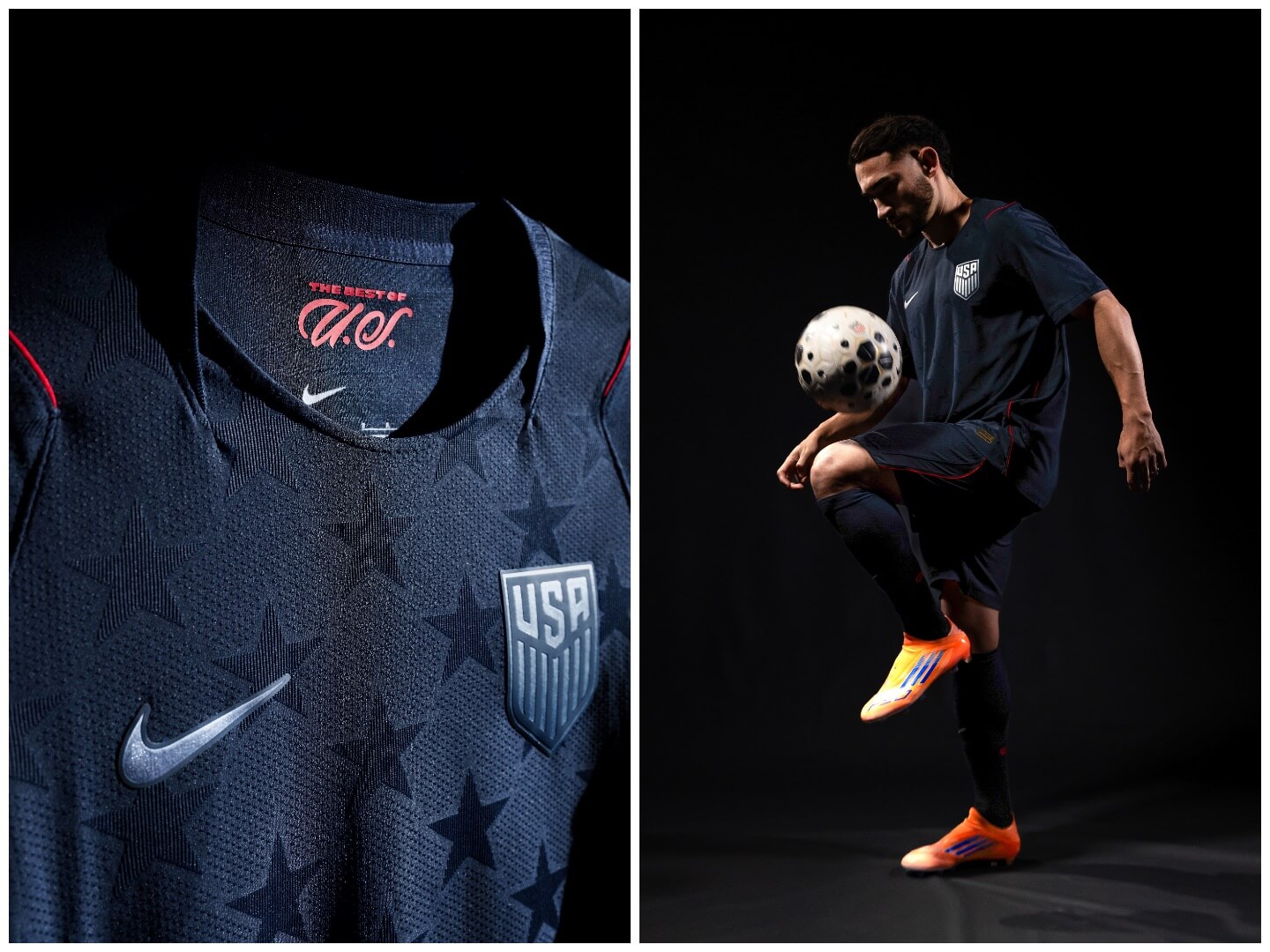 Uniforme visitante de la Copa Mundial USMNT 2026.