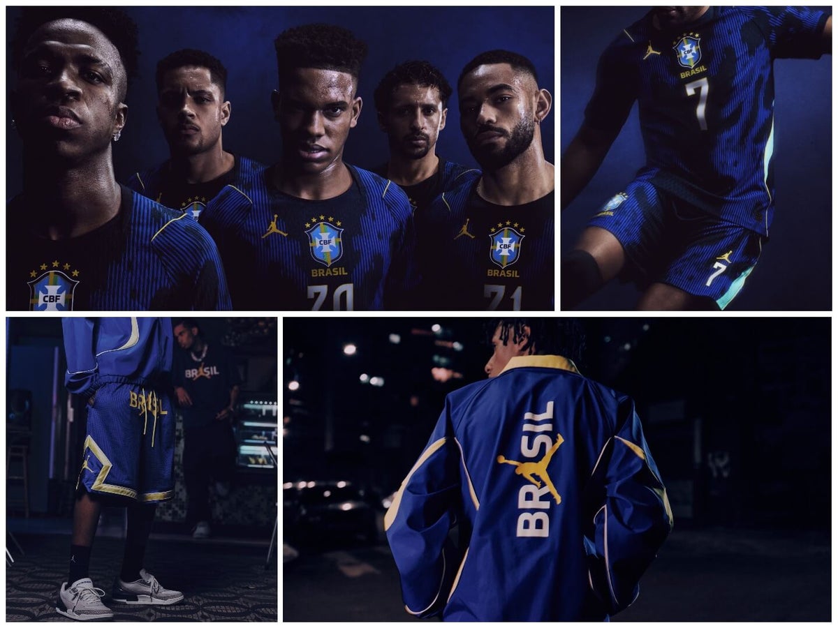 Brasil presenta la camiseta de visitante para el Mundial 2026 con la marca Jordan de Felipe Cárdenas
