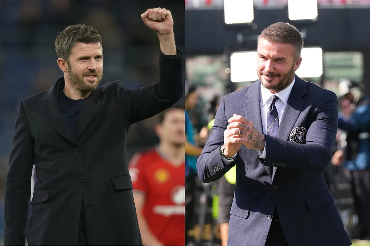 David Beckham respalda a Michael Carrick: es el mejor entrenador del Manchester United