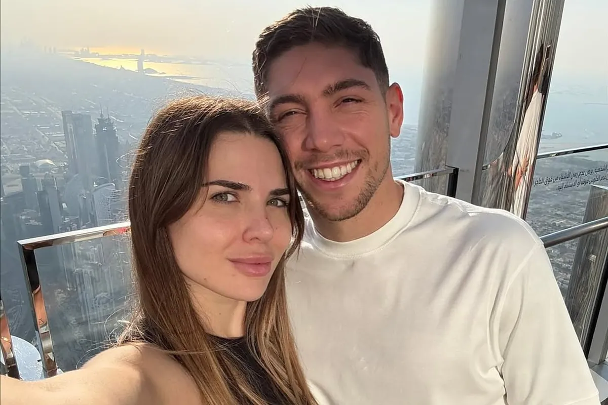 El primer hat-trick de Fede Valverde: qué hará con el balón y el dulce mensaje de su mujer, Mina Bonino