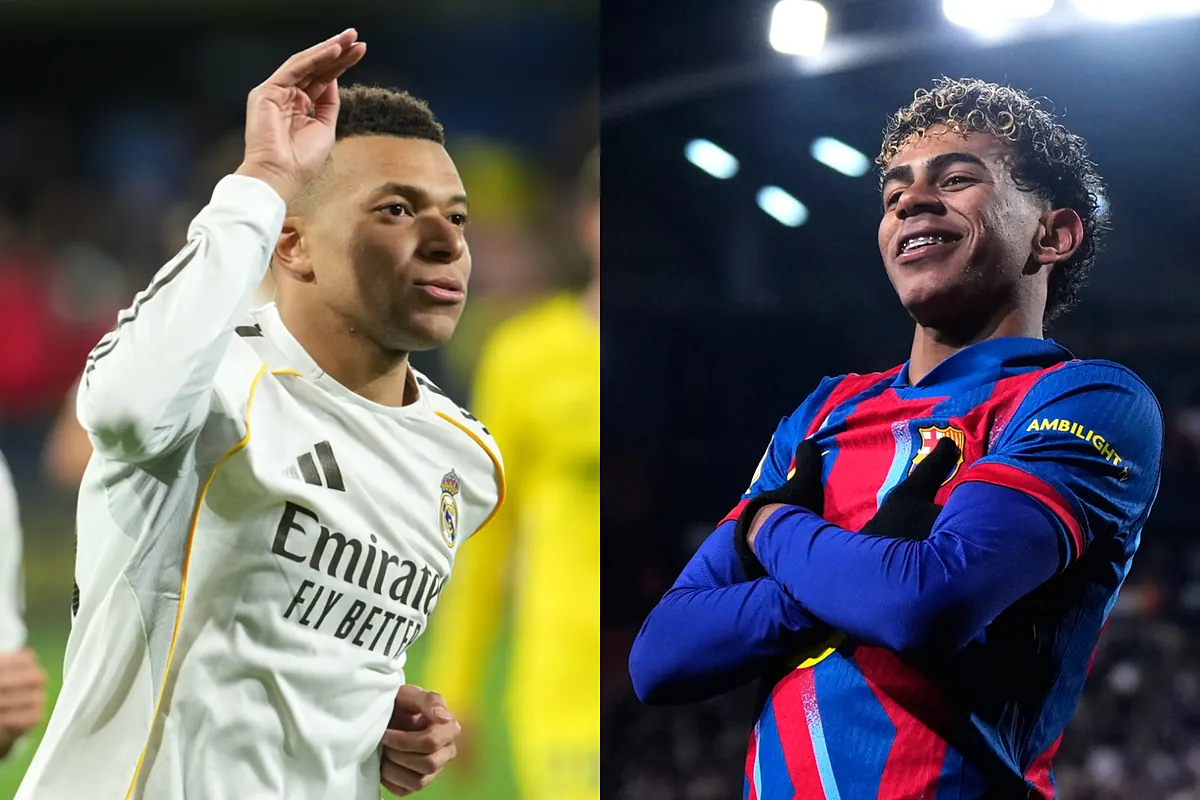 Lamine Yamal bate el récord de Kylian Mbappé en la Liga de Campeones