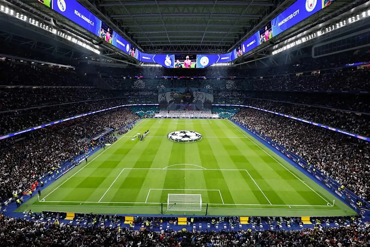 Los precios están de locura para el partido Real Madrid vs Manchester City en el estadio Bernabéu: entre 120 y 445.