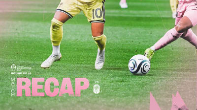RESEÑA DEL PARTIDO: Inter Miami logró un empate en Nashville en el partido de ida de los octavos de final de la Copa de Campeones