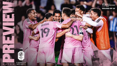 RESEÑA DEL PARTIDO: Inter Miami visitará Nashville para el primer partido de los octavos de final de la Copa de Campeones