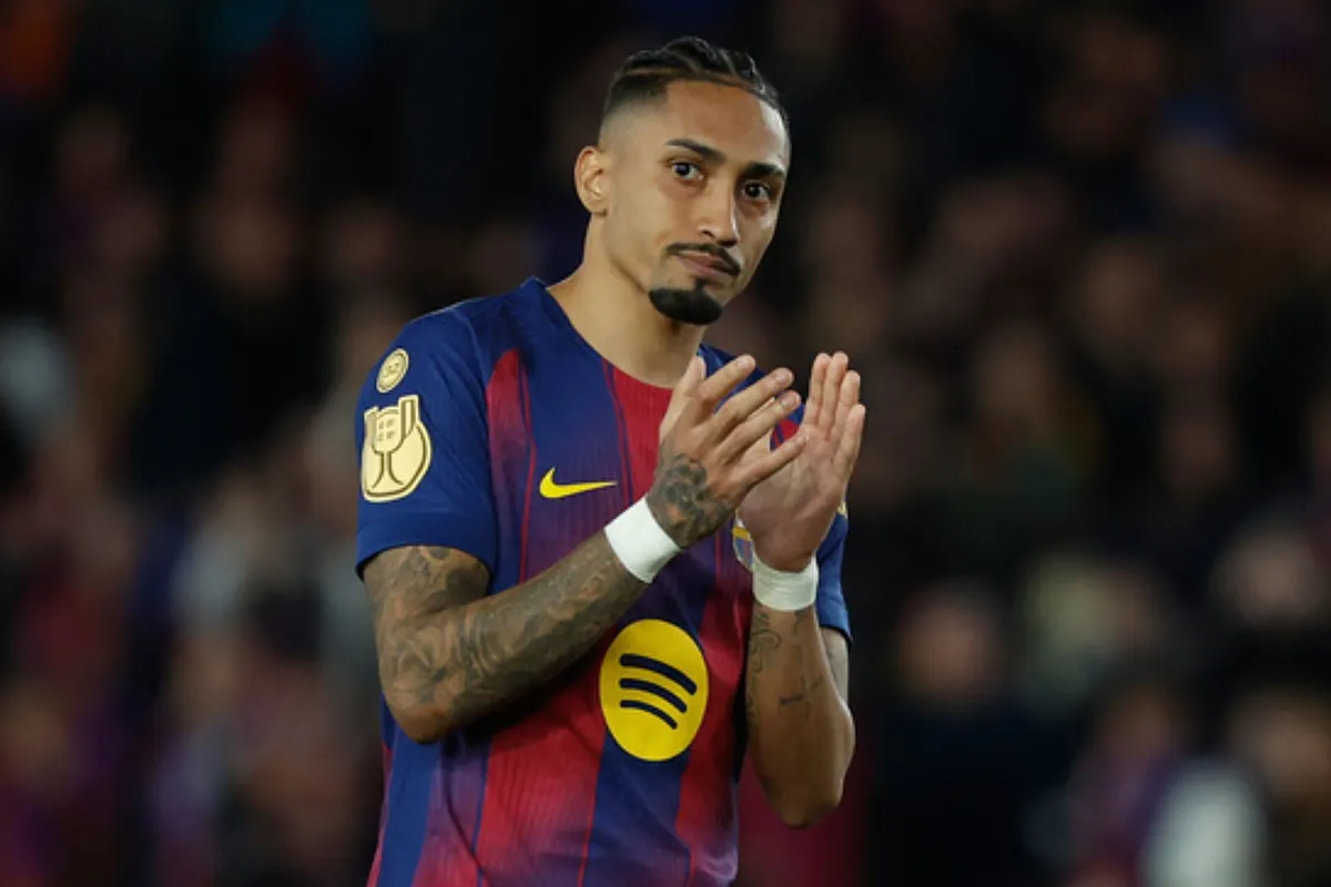 Raphinha advierte que el Barcelona ahora apunta a la Champions y la Liga