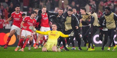 Anatoly Trubin, portero del Benfica que marcó contra el Madrid: 