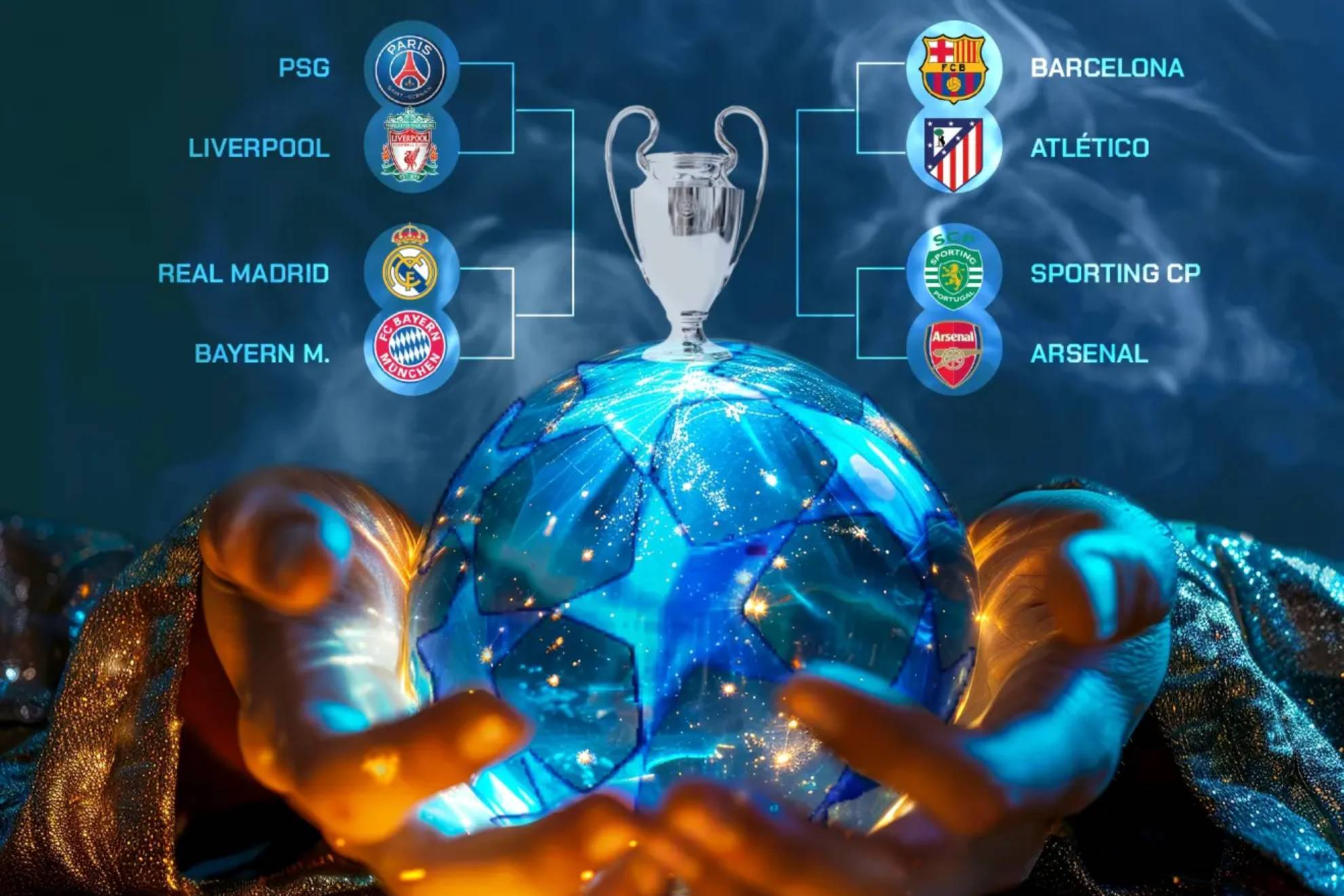 Aquí están las probabilidades de que el Real Madrid gane al Bayern de Múnich