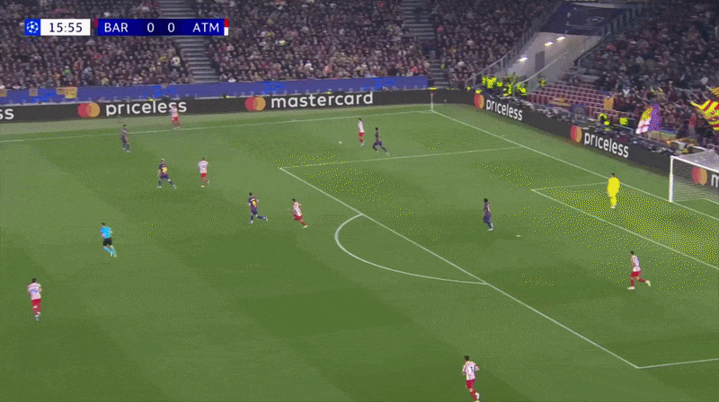 Cómo el posicionamiento inteligente del Atlético de Madrid permitió al Barcelona ganar la Liga de Campeones