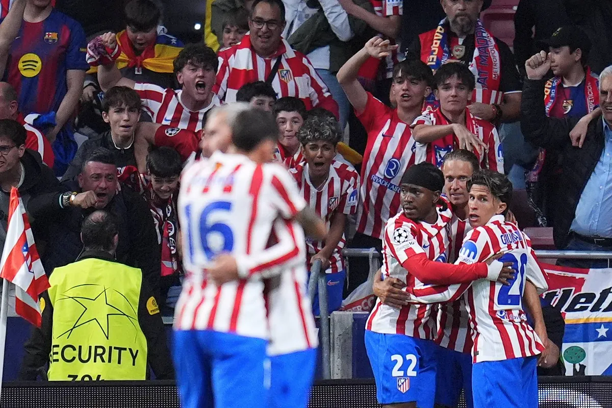 El Atlético de Madrid resiste el ataque inicial del Barcelona para llegar a semifinales de la Liga de Campeones