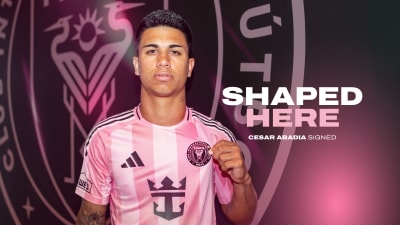El Inter Miami Football Club ficha al canterano César Abadía como canterano