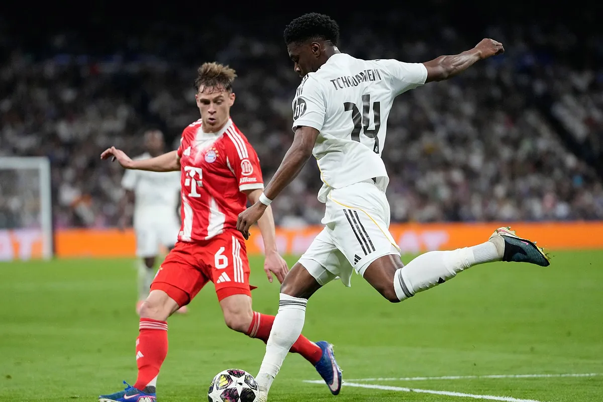 El Real Madrid afrontó un partido complicado ante el Bayern de Múnich