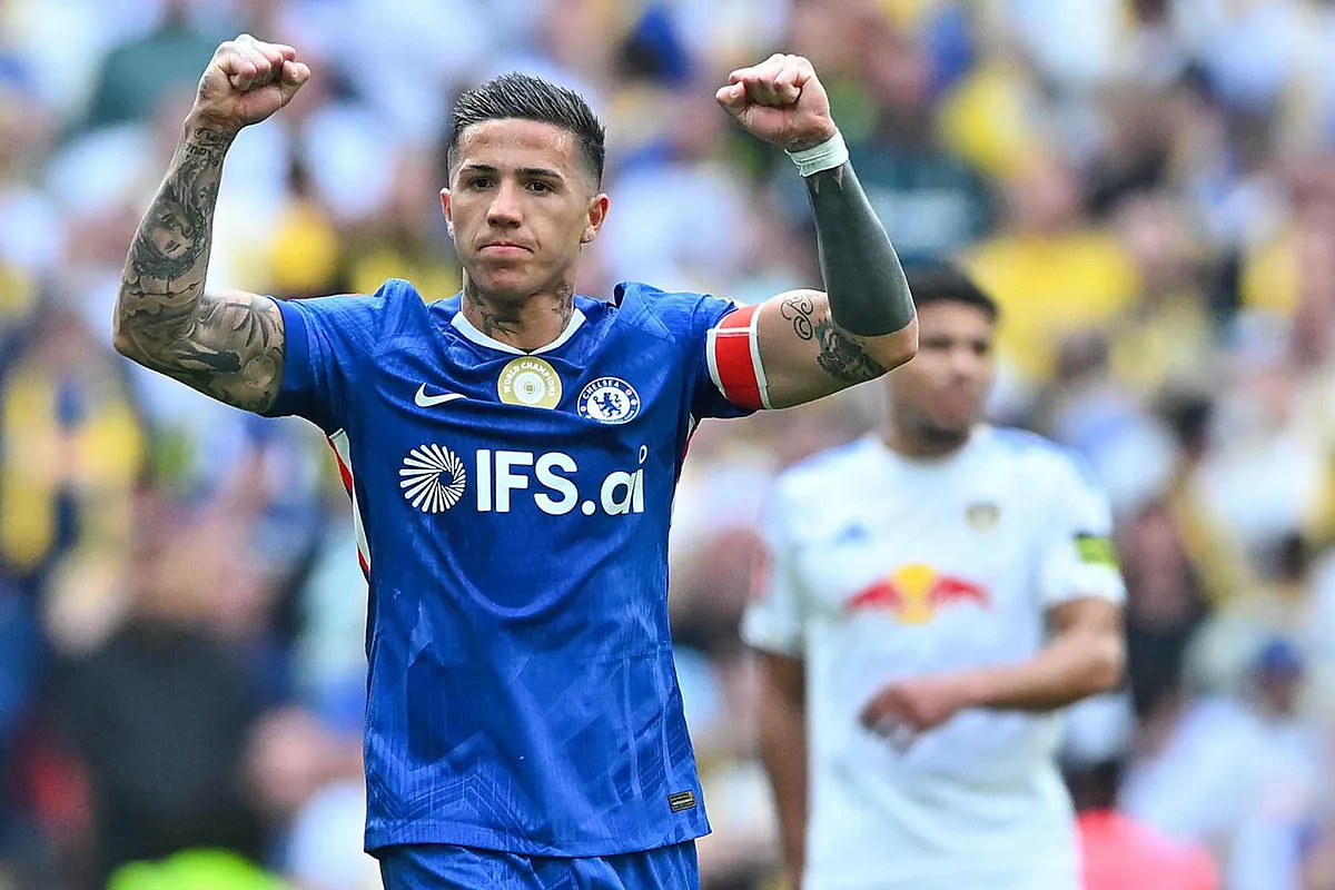 Enzo Fernández hace un breve viaje por Madrid hasta la ciudad que quiere llamar hogar