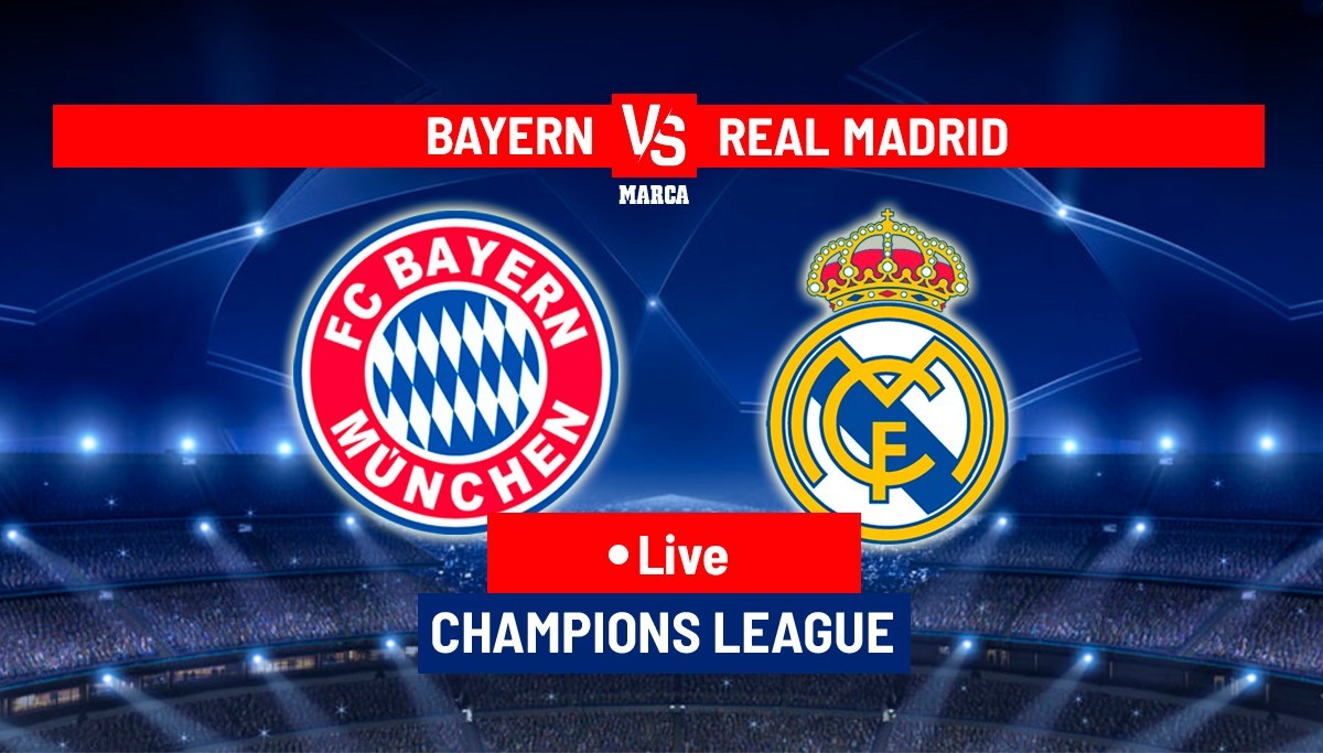 FC Bayern - R. Madrid LIVE: Madrid falls at the end; Bayern advances