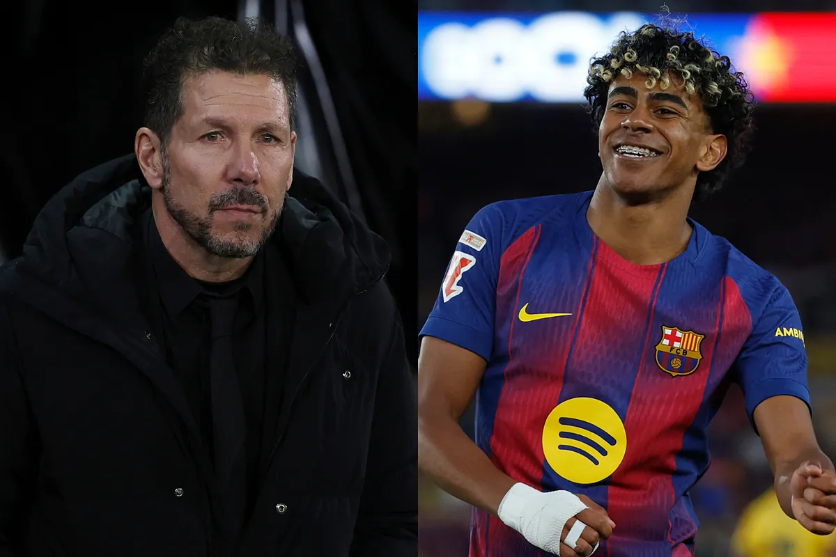 Lamine Yamal desafía a Diego Simeone antes del partido del Atlético de Madrid: 'A ver si me hace un favor'
