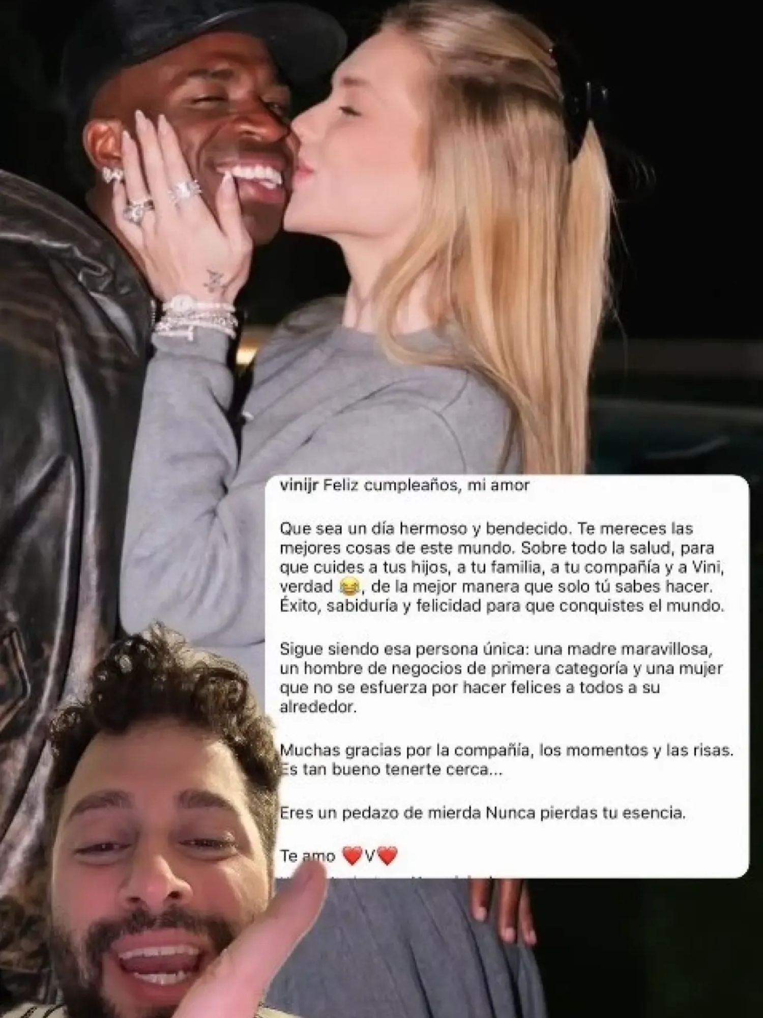 Lost in Translation: ¿La estrella del Real Madrid Vinicius accidentalmente llamó 'mierda' a su novia?
