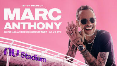 Marc Anthony interpretará el himno nacional en la inauguración del Nu Stadium