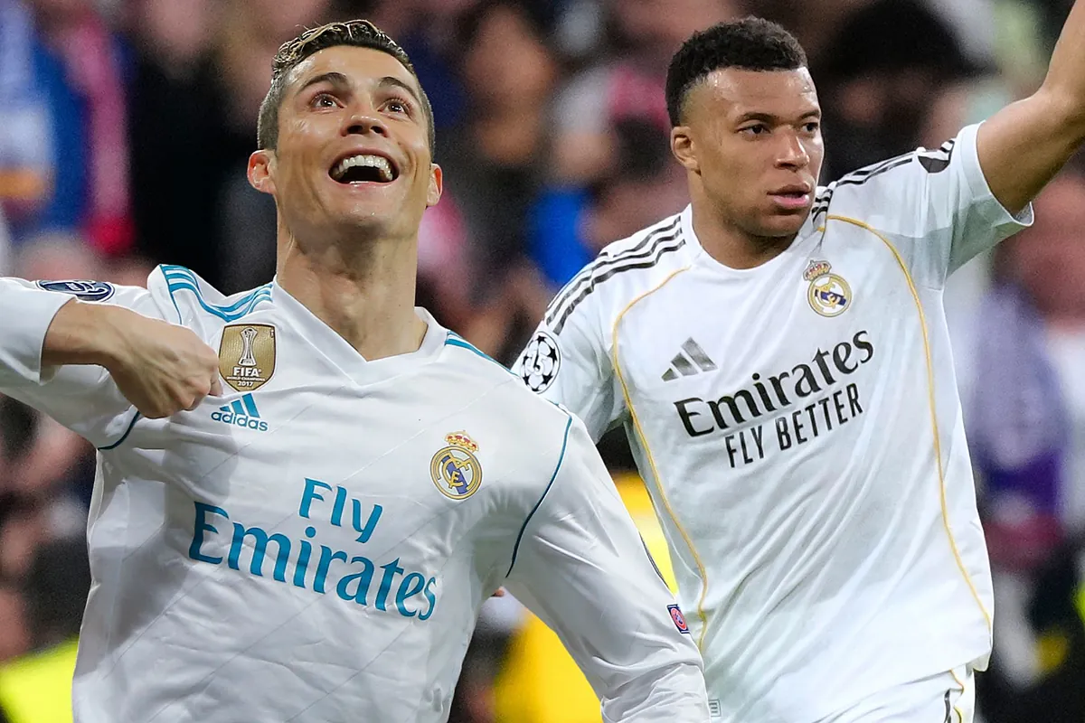 ¿Qué tan cerca está Mbappé del récord de goles de Ronaldo en una sola temporada en la Liga de Campeones?