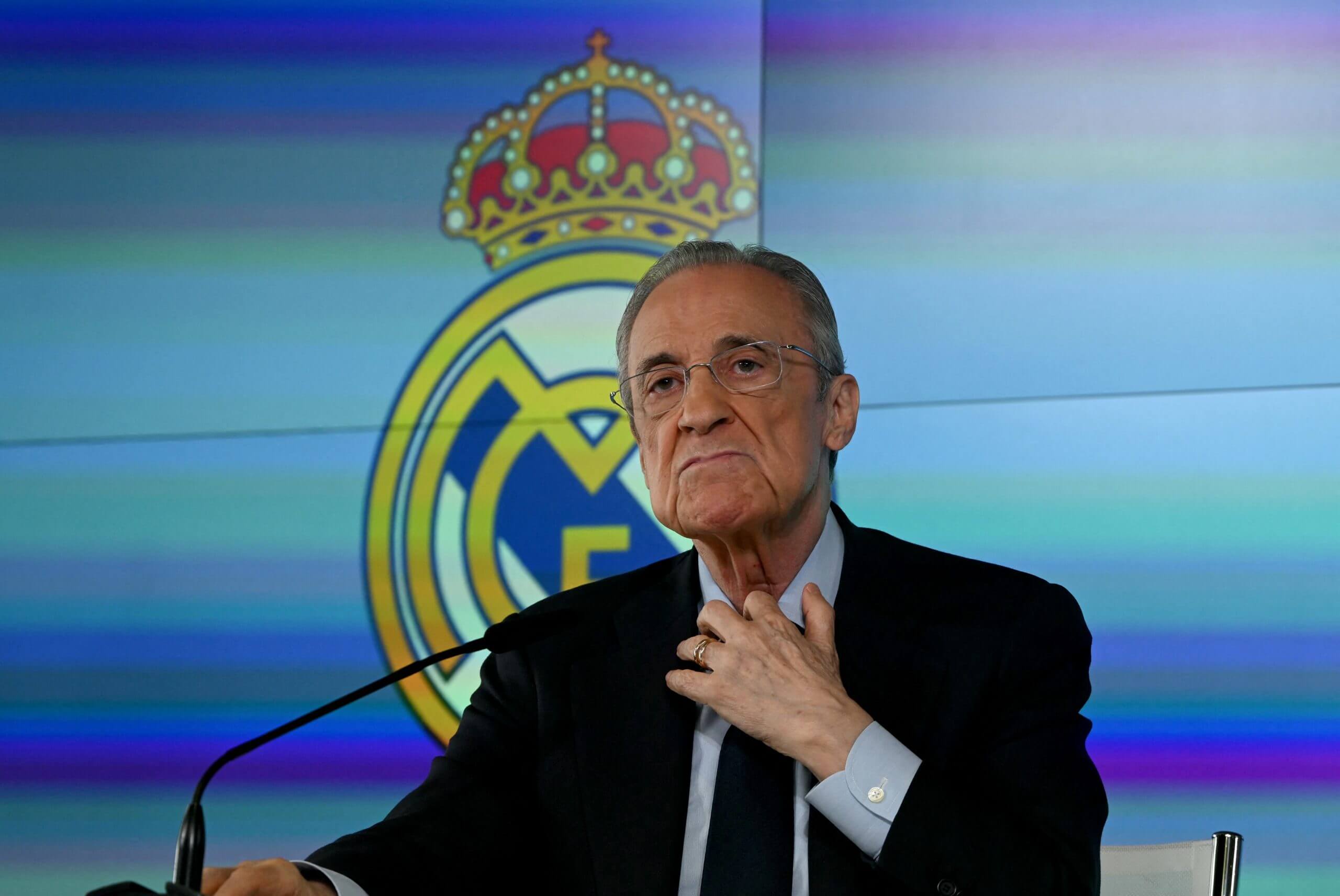 Pérez, fotografiado en la conferencia de prensa del martes. 